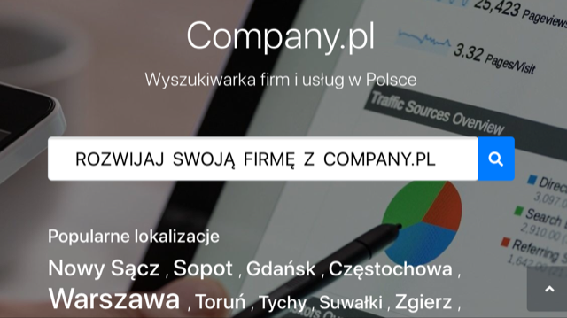 Company.pl - wyszukiwarka firm i usług